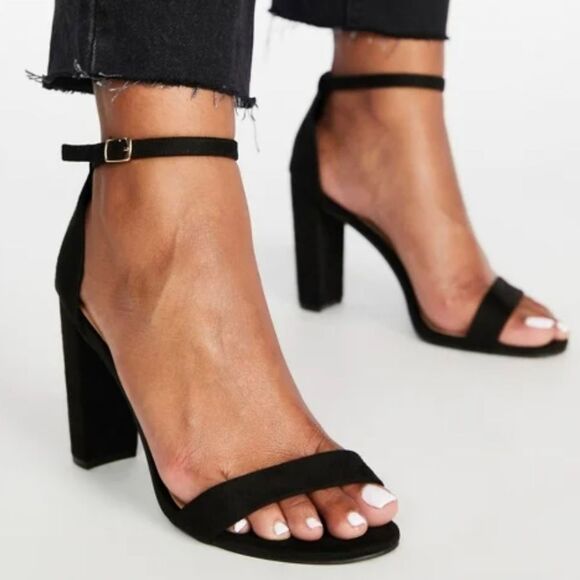 Just Fab Lorelai Block Heeled Sandal - Picture 1 of 9